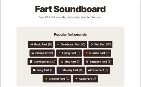 13 Best Fart Soundboards | Use on Desktop and Mobile