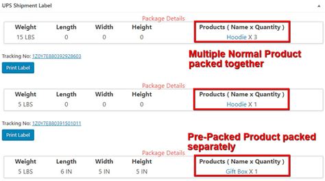 UPS Packing Guidelines for WooCommerce - PluginHive