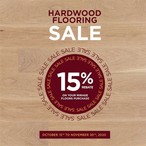 Mirage Hardwood Flooring Sale - Ethical Flooring Ltd.