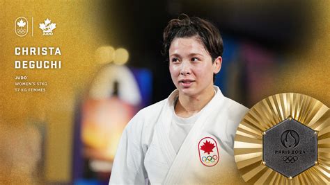 Judoka Christa Deguchi wins Canada's first gold medal at Paris 2024 ...