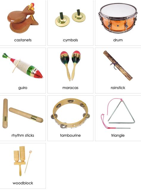 Percussion - Types Of Percussion Instruments New Percussionist ...