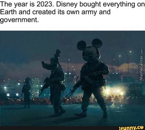 The year is 2023. Disney bought everything on Earth and created its own ...