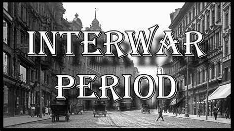 The Inter-War Period timeline | Timetoast timelines