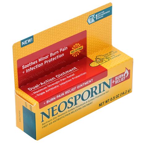 Neosporin Plus Burn Relief Ointment | MFASCO Health & Safety