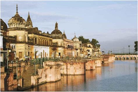 Ayodhya: the Sarayu (Ghaghara) riverfront ghats – Rama ki Paidi ...