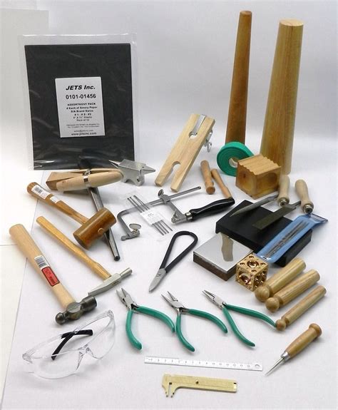 METALSMITH TOOLS KIT BEGINNERS -APPRENTICE METALSMITHING JEWELRY MAKING ...