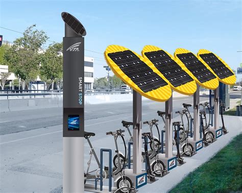 Solar Charging Station Powered Stations For Electric Vehicles Mobile In ...