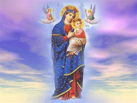 Mother Mary Desktop Wallpapers - Top Free Mother Mary Desktop ...