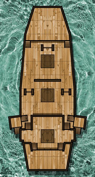 Ship- Pirate Junk- Top Decks by WhoDrewThis on deviantART