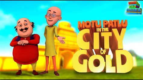 Motu Patlu | Kids Cartoon | Motu Patlu In Gold City | Full Movie | Wow ...