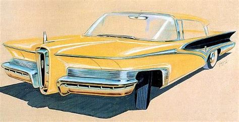 ford edsel concept | Edsel, Concept cars, Retro cars