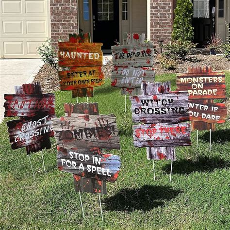 Halloween Yard Signs