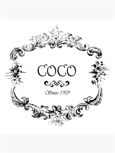 "coco logo vintage old style" Throw Pillow by kim22080 | Redbubble