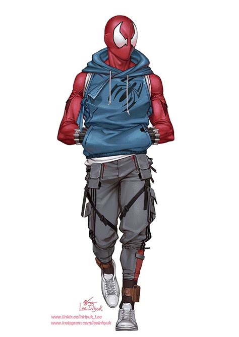 ArtStation - Ben Reilly (Scarlet Spider) | Scarlet spider, Scarlet ...