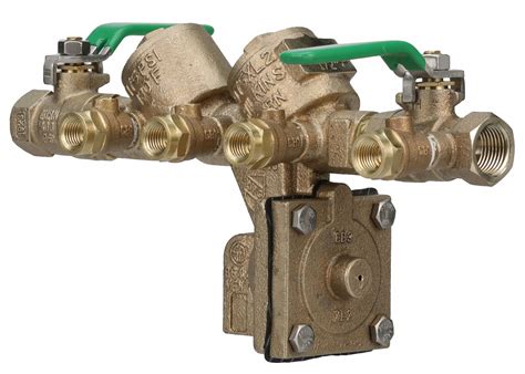 ZURN WILKINS Reduced Pressure Zone Backflow Preventer: Wilkins 975XL2 ...