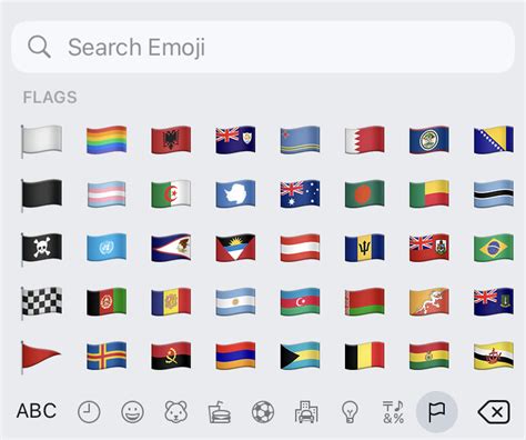 Flags Of The World Emojis Bundle, ALL Official Country Flag, 54% OFF