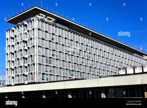 WHO - W.H.O. - World Health Organization, headquarters building in ...