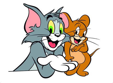 Techgifti Vinyl Tom and Jerry Cartoon Wall Sticker (15 x 20 Inch ...