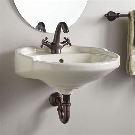 Bovina Wall-Mount Bathroom Sink - Bathroom | Small bathroom sinks ...