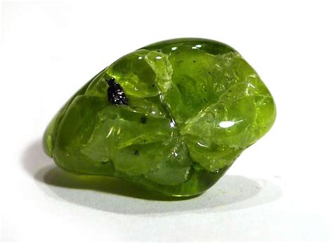 Olivine PERIDOT Tumbled Stone Crystal Healing Serpentine Tumbled Stone ...