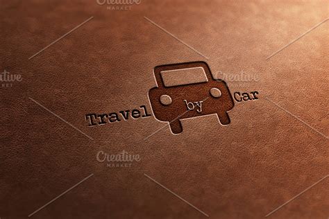 Travel By Car Logo Design | Creative Logo Templates ~ Creative Market