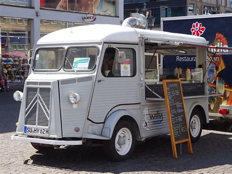 Citroen Hy Vintage Food Truck Ice Cream Hot Dog Vending Cart Mobile ...