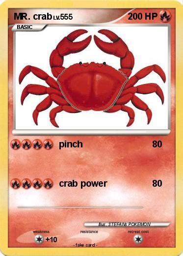 Pokémon MR crab 2 2 - pinch - My Pokemon Card