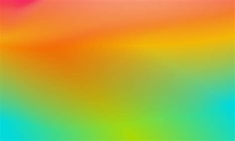 Beautiful gradient background blue, orange, yellow and green smooth and ...