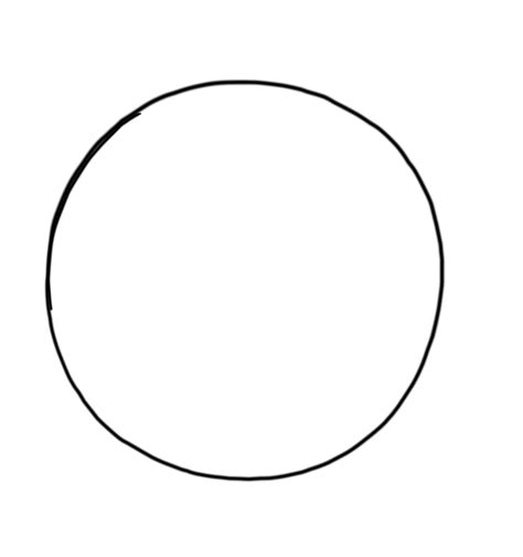 Drawn circle vector - Pencil and in color drawn circle vector