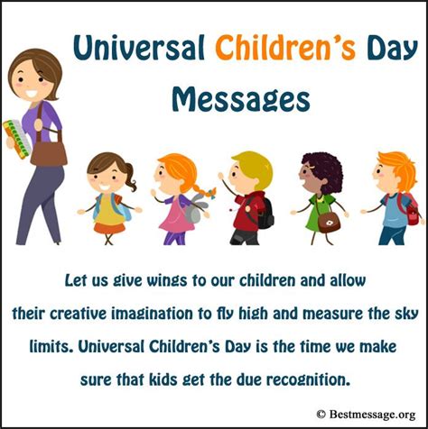 Universal Children's Day Messages - Cute and Funny collection of ...