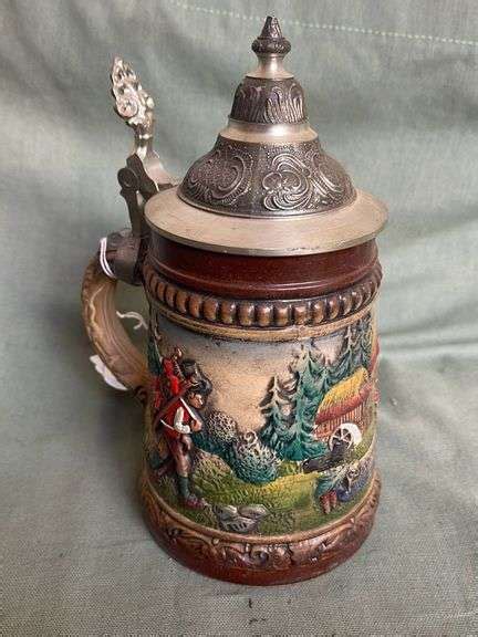 Vintage German Beer Stein - Apexx Auctions