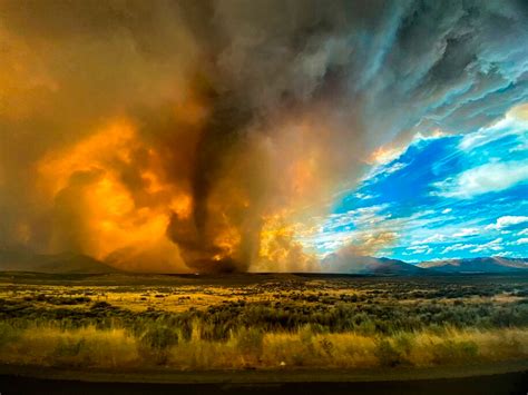 What is a fire tornado? 'Extreme fire activity' sparks rare weather ...