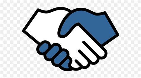 Get Hired - Clip Art Shake Hands Icon - Free Transparent PNG Clipart ...