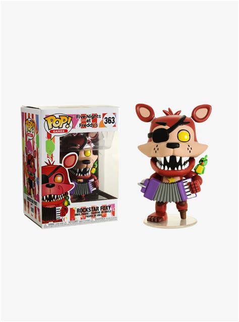 Funko Five Nights At Freddy's Pop! Games Rockstar Foxy Vinyl Figure ...