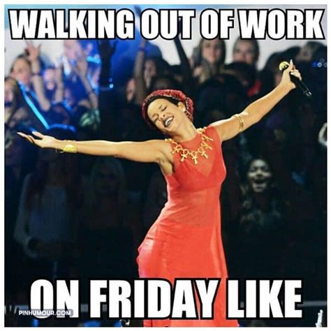 20 Leaving Work On Friday Memes That Are Totally True - SayingImages.com