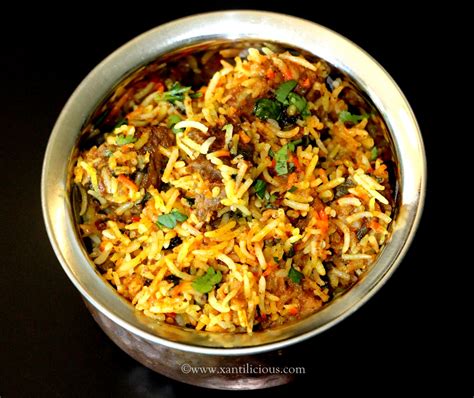 Hyderabadi Mutton Biryani – Xantilicious.com