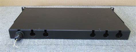 24 Port 19" 1U 6 Loaded LC Duplex Multimode Rackmount Fibre Patch Panel ...