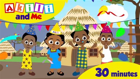 Happy Birthday Akili | 30 minute Singalong of African Kids' Songs - YouTube