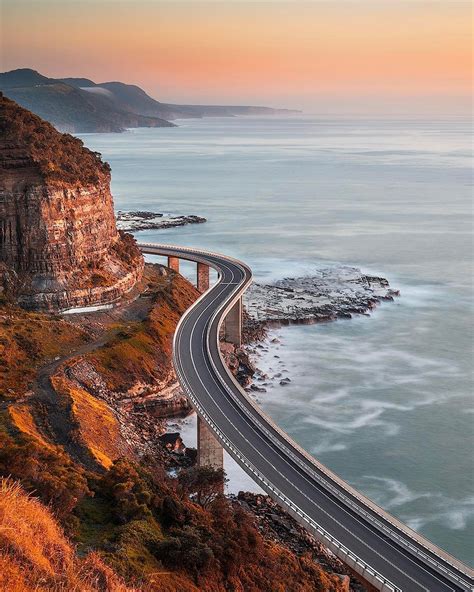 Beauty in all things... - Sunrise at the Sea Cliff Bridge ...