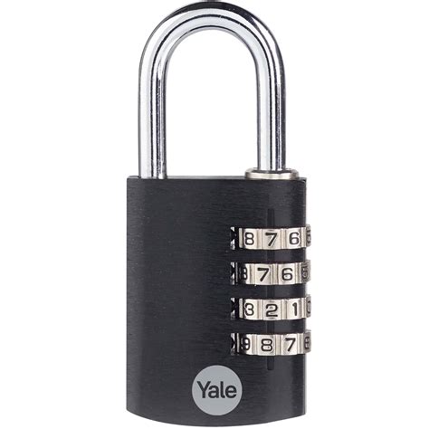 Buy Yale4 Digit Combination Lock Outdoor Waterproof Padlock for School ...