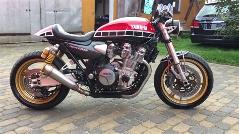 Yamaha XJR1300 Cafe Racer - YouTube