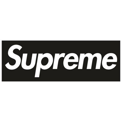 Supreme Black And White SVG | Download Supreme Black And White vector ...