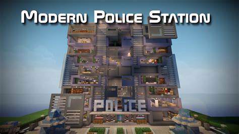 Modern Police Station Minecraft Map