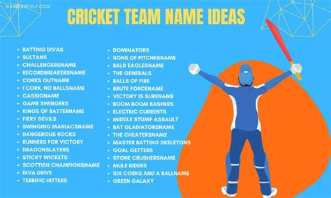 550+ Cricket Team Names To Make Your Opponent Clean Bowled – NamesWolf