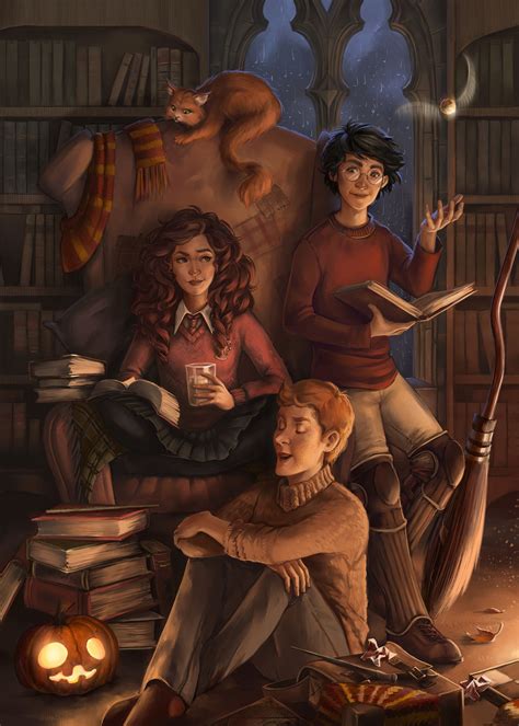 #artstation #golden #trio #kArtStation - Golden trio, K K | Harry ...