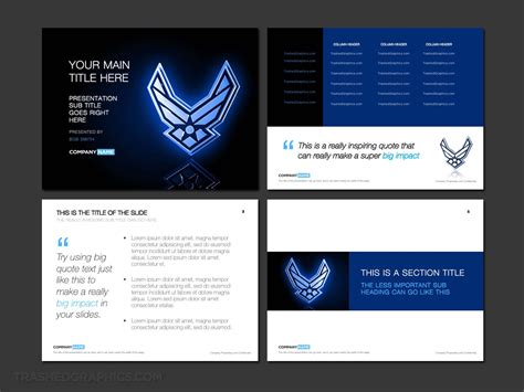 Air Force Powerpoint Template – Ovrah.com