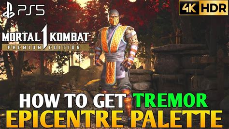 How to Get Tremor Epicentre Palette MORTAL KOMBAT 1 Epicentre Palette ...