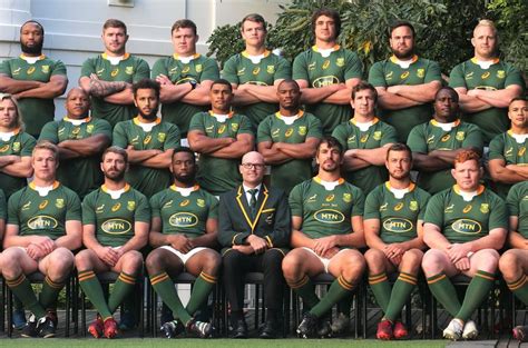 Springbok Rugby Players 2022