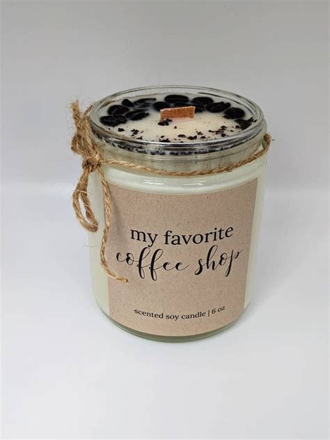 Coffee Candle Coffee Decor Coffee Lover Gift Soy Coffee - Etsy