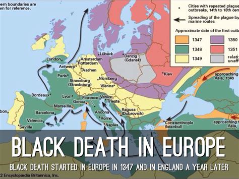 Black Death Map Of Europe - United States Map